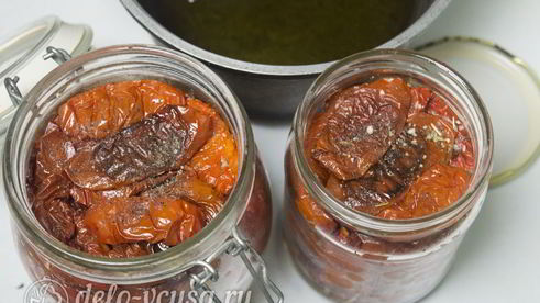 вяленые помидоры в духовке