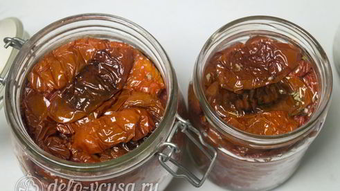 вяленые помидоры в духовке