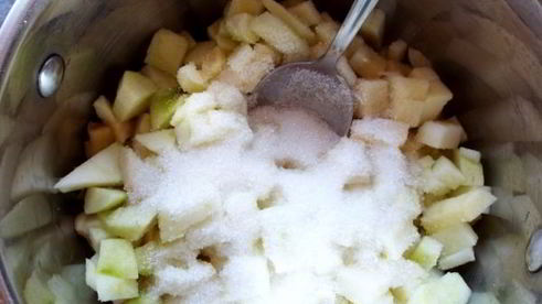 яблочное пюре на зиму