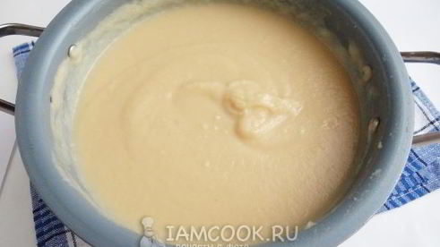 яблочное пюре со сливками на зиму