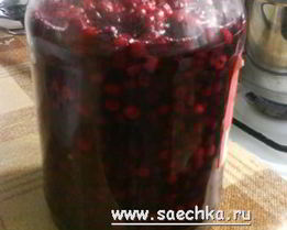 Заготовка брусники