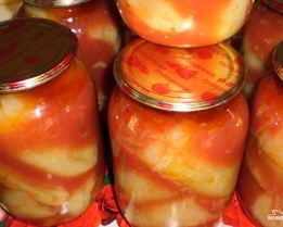 Закатка фаршированного перца