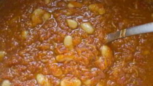 закатка салата с фасолью