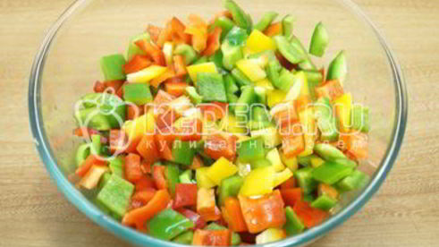 заморозка болгарского перца светофор