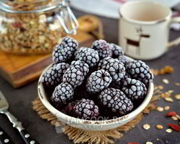 Заморозка ежевики на зиму