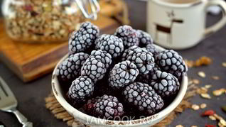 Заморозка ежевики на зиму