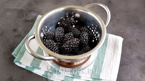 заморозка ежевики на зиму