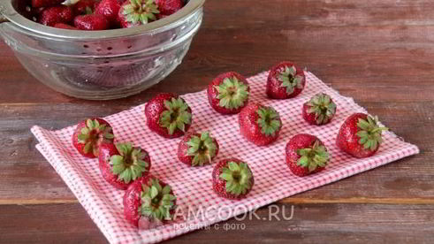 заморозка клубники