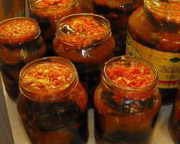 Жареные баклажаны на зиму