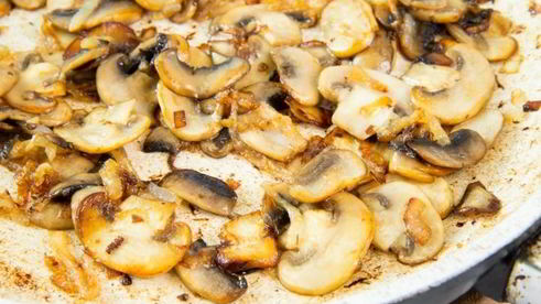 брускетта с грибами