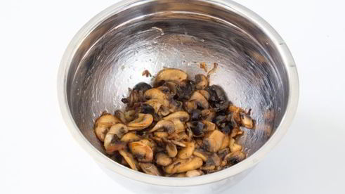 брускетта с грибами