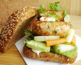 Азиатские рыбные бургеры