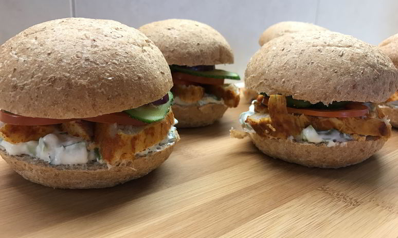 Рецепт бургера с курочкой