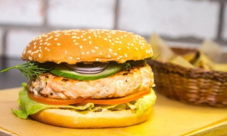 Рецепт бургера с семгой