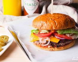 Бургеры из мраморной говядины