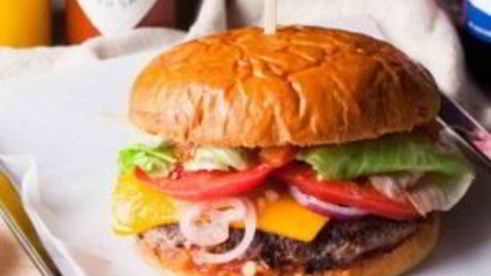 бургеры из мраморной говядины