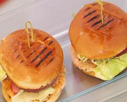 Бургеры с семгой