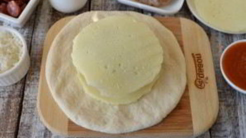 бургеры в стиле пиццы