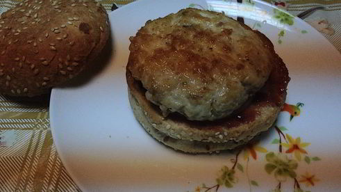 чикенбургер по-домашнему