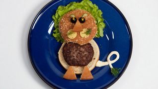 Детский гамбургер Львенок