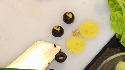 детский гамбургер львенок