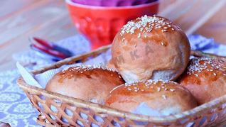 Домашние булочки для гамбургеров