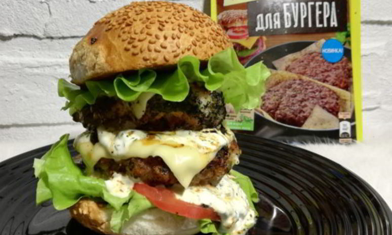 Рецепт домашнего бургера кабан