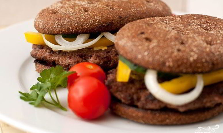 Рецепт домашнего гамбургера с ржаным хлебом