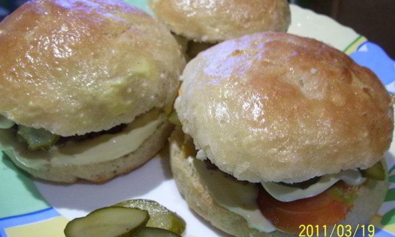 Рецепт домашнего гамбургера