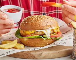 Дружбургер с курицей