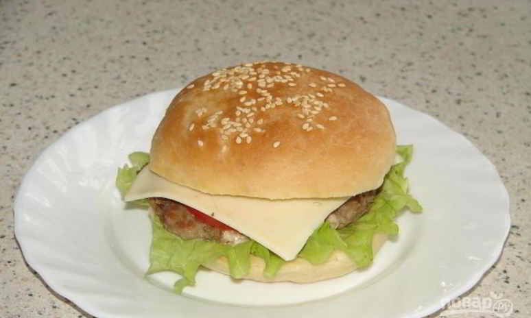 Рецепт гамбургера макдональдс