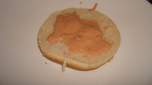 гамбургер с грибами и белым вином