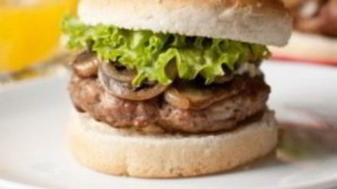гамбургер с сыром
