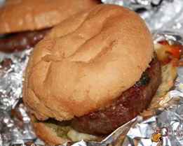 Гамбургер запеченный в духовке