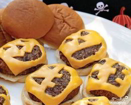 Гамбургеры на Хэллоуин