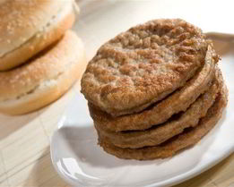 Гамбургеры с курицей и яблоком