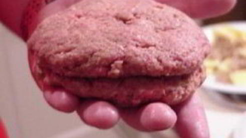 гигантский швейцарский бургер с грибами