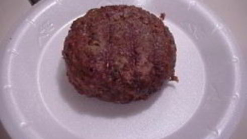 гигантский швейцарский бургер с грибами