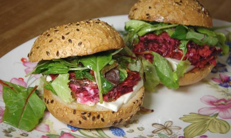 Рецепт свекольно-чечевичных бургеров