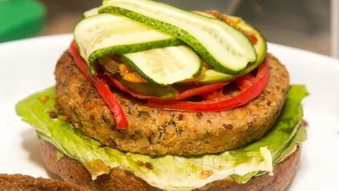 веганский бургер