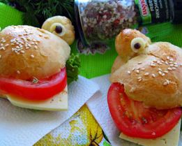 Веселые бургеры на пикничок