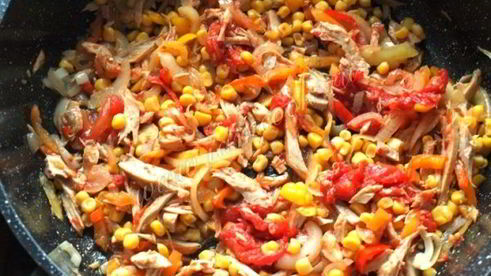 буррито с курицей