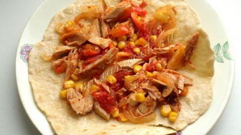 буррито с курицей