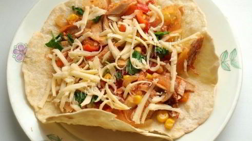 буррито с курицей