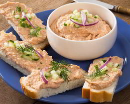 Бутерброд с рыбой