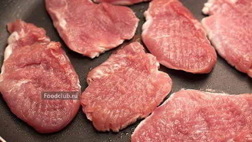 бутерброд со свининой и манго