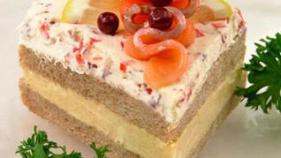 Бутербродный торт Элитный