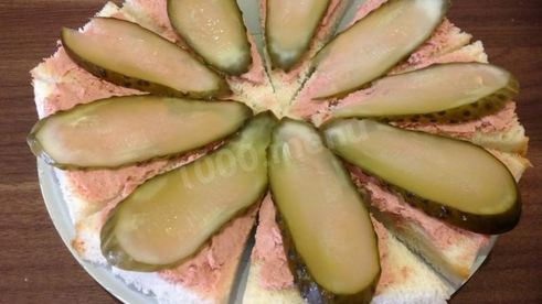 бутербродный торт