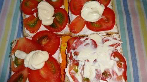 бутерброды футбольный мяч