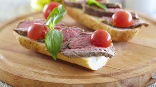 Бутерброды с ростбифом